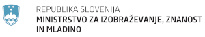 Logotip Ministrstva za izobraževanje, znanost in mladino